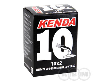Камера 10"x1.75 a/v изогнутый ниппель Kenda