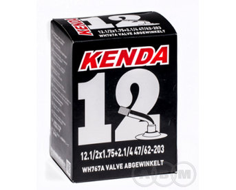 Камера 12"x1.75-2.125 (47/62-203) a/v изогнутый ниппель Kenda 
