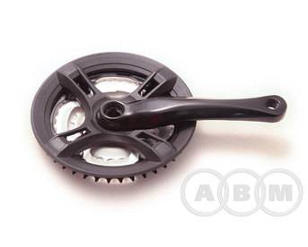 Система длина шатуна 170 мм кол-во зубьев 24х34х42 с защитой под квадрат 