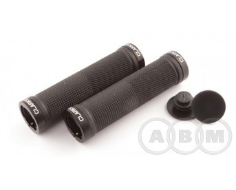 Ручки на руль резиновые 130мм CL0201 с 2 фиксат. черные CLARK'S  3-150 (2021м)