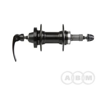 Втулка задняя 32 отв. д/трещетки с эксцентриком 135мм alu черн. 00-170046 (2024м)