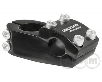 Вынос нерегулируемый внешний 1- 1/8" BMX MX-413-8 для руля 22,2мм алюм. черный ZOOM 5-404150 