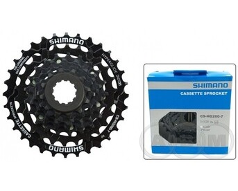 Кассета-  7 Shimano ECSHG2007 7x12-32 UG антикор. покр. черно-коричн. инд. упаковка  2-5096 