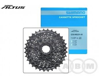 Кассета-  8 Altus ECSHG318132  8x11-32 CS/HG31 черная Shimano 