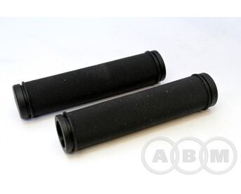 Ручки на руль резиновые 130мм C98-130  черные CLARK'S 3-323 