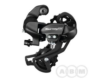 Суппорт/перекл. зад. TOURNEY ARDTY800SGSL 7/8 ск резьба длинный.черн. инд. уп.Shimano 2-4010 