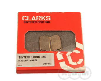 Колодки тормозные диск Magura. VRX815С метал-карбон CLARK'S (м)